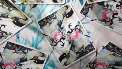 Flower Moon V2, Lotus Pond Playing Cards by King Star - Image 4
