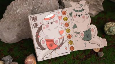 Samurai Otter Playing Cards - Bushido Edition, Scarlet Playing Cards - Image 3