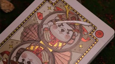 Samurai Otter Playing Cards - Bushido Edition, Scarlet Playing Cards - Image 5