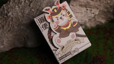 Samurai Otter Playing Cards - Bushido Edition, Scarlet Playing Cards
