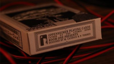 Oppenheimer Fission, Gray Playing Cards by Room One - Image 3