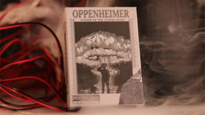 Oppenheimer Fission, Gray Playing Cards by Room One