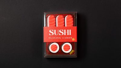 Sushi, Tuna Nigiri Playing Cards by BAOBAO Restaurant