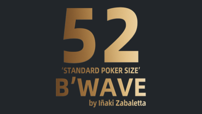 52 B'Wave, Poker Size by Iaki Zabaletta