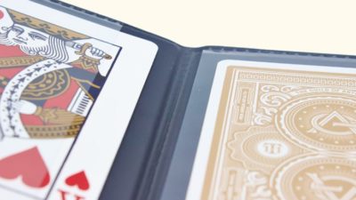 Card Holder Deluxe, 2 transparent pockets + 1 hidden pocket - Image 2