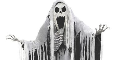 7' Animated Towering Wailing Soul Halloween Decoration
