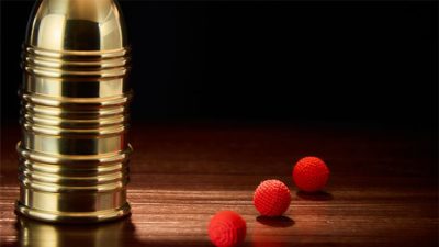 Cups and Balls Set SMALL, Copper by Bluether Magic and Raphael - Image 4