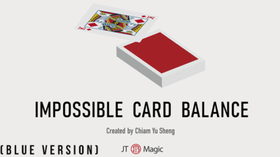 Impossible Card Balance, Blue by Chiam Yu Sheng and JT