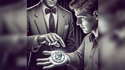 Open That Hand, Half Dollar by Tango Magic(D0210) - Image 2
