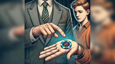 Open That Hand, Poker Chip by Tango Magic(PK006) - Image 2