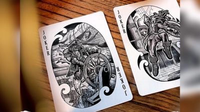 Pirate, Daylight Playing Cards with Mechanical Box - Image 2
