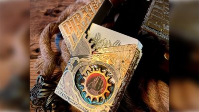 Pirate, Daylight Playing Cards with Mechanical Box