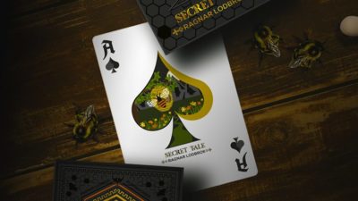 Secret Tale Ragnar White Bee Collector's Playing Cards - Image 2