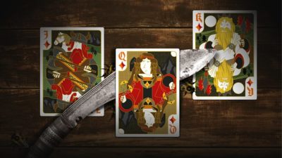Secret Tale Ragnar White Bee Collector's Playing Cards - Image 3