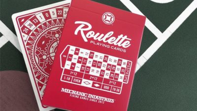 Roulette, Red Playing Cards by Mechanic Industries