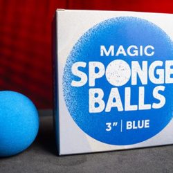 3 blue sponge ball