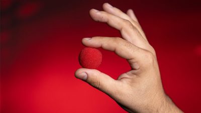 Magic Sponge Balls 4PK RED 1 inch by Murphy's Magic - Image 2