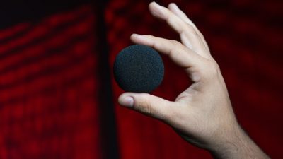 Magic Sponge Balls 4PK BLACK 2 inch by Murphy's Magic - Image 2
