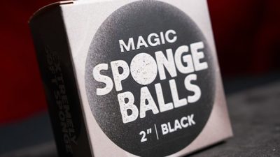 Magic Sponge Balls 4PK BLACK 2 inch by Murphy's Magic - Image 4