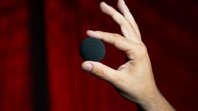 Magic Sponge Balls 4PK BLACK 1.5 inch by Murphy's Magic - Image 2