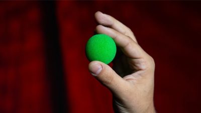 Magic Sponge Balls 4PK GREEN 2 inch by Murphy's Magic - Image 2