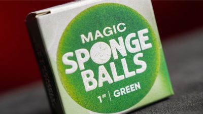 Magic Sponge Balls 4PK GREEN 1 inch by Murphy's Magic - Image 4