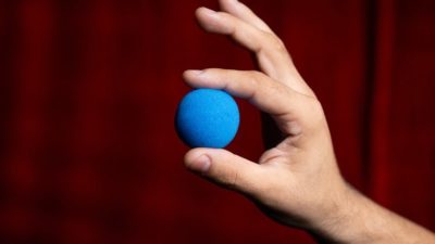 Magic Sponge Balls 4PK BLUE 1.5 inch by Murphy's Magic - Image 2