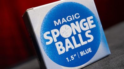 Magic Sponge Balls 4PK BLUE 1.5 inch by Murphy's Magic - Image 4