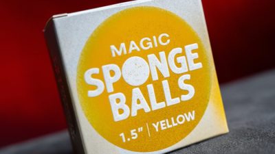 Magic Sponge Balls 4PK YELLOW 1.5 inch by Murphy's Magic - Image 4