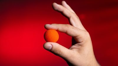Magic Sponge Balls 4PK ORANGE 1 inch by Murphy's Magic - Image 2