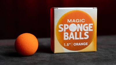 Magic Sponge Balls 4PK ORANGE 1.5 inch by Murphy's Magic - Image 4