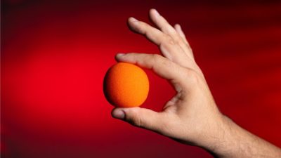 Magic Sponge Balls 4PK ORANGE 2 inch by Murphy's Magic - Image 2