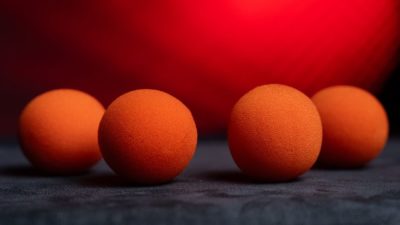 Magic Sponge Balls 4PK ORANGE 2 inch by Murphy's Magic - Image 3