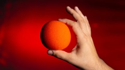 Magic Sponge Balls 4PK ORANGE 3 inch by Murphy's Magic - Image 2
