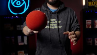Magic Growing Sponge Ball RED by Murphy's Magic - Image 3