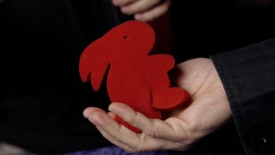 Magic Sponge Bunny Rabbit Set JUMBO RED by Murphy's Magic - Image 3