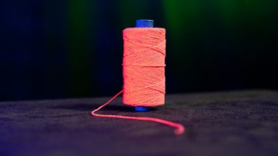 WGM UV GLOW GYPSY THREAD ORANGE REFILL SPOOL by Murphy's Magic - Image 3