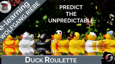 Duck Roulette: Predicting The Unpredictable by Wolfgang Riebe (Mixed Media ) (Download)