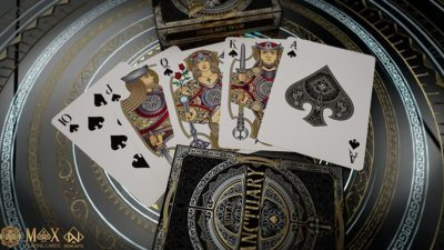 Royal Sanctuary Noble, foil Kings Playing Cards - Image 3