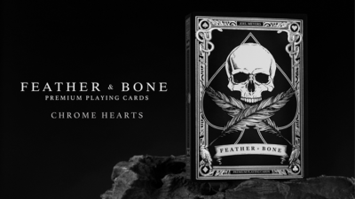Feather & Bone: The Chrome Hearts, Foil Playing Cards by Joel Meyers