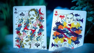 ONDA V2, Coral by Jocu Playing Cards - Image 4