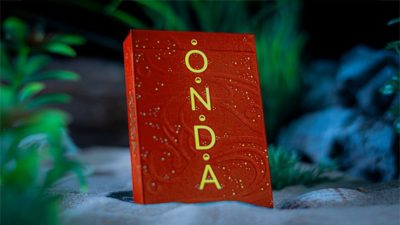 ONDA V2, Coral by Jocu Playing Cards
