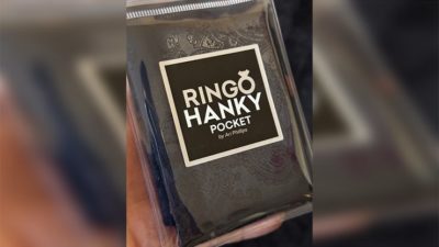 Ringo Hanky Pocket, Black for BABU by GRUM - Image 2