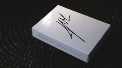 Signature Playing Cards- Third Edition, White by Jordan Victoria