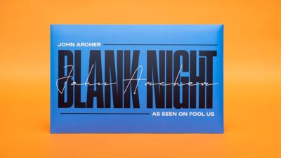 Blank Night 2025 Edition, Blue by John Archer
