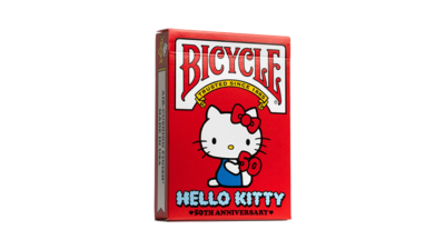 Bicycle Hello Kitty 50th Anniversary Playing Cards by US Card Magic Co