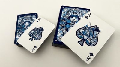 Neko Samurai, Blue Playing Cards - Image 2