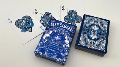 Neko Samurai, Blue Playing Cards