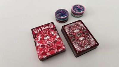 Neko Samurai, Red Playing Cards - Image 4
