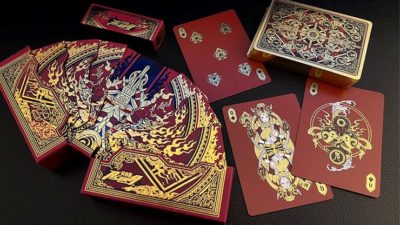 Asura Deluxe, Red Playing Cards - Image 3